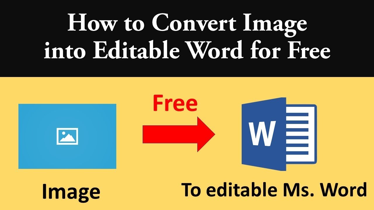 image to word converter download